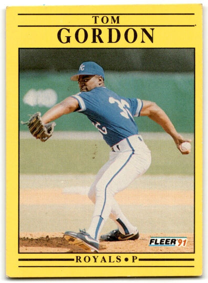 1991 Fleer Tom Gordon Kansas City Royals #559