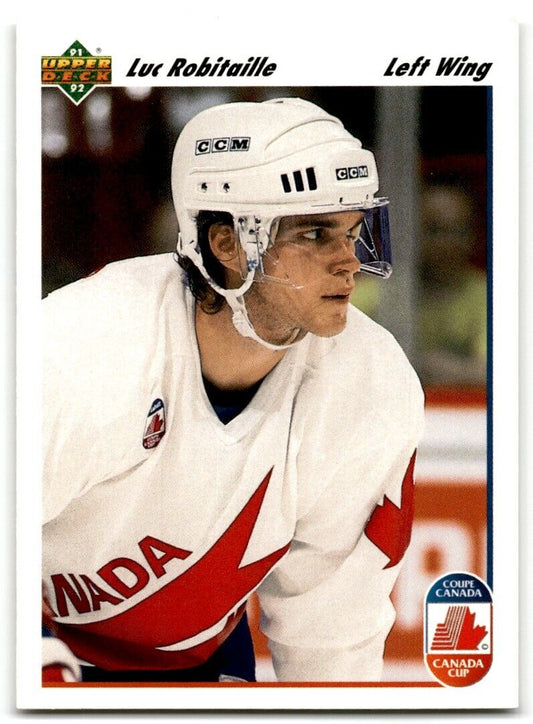 1991-92 Upper Deck Luc Robitaille Canada #507