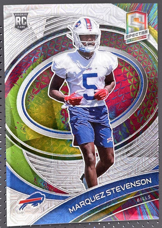 2021 Panini Spectra Meta Celestial Marquez Stevenson Rookie 10/25 Buffalo Bills