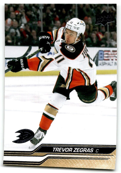 2023-24 Upper Deck Trevor Zegras Anaheim Ducks #1