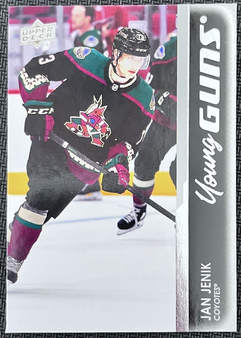 2021-22 Upper Deck Jan Jenik Rookie Arizona Coyotes #463