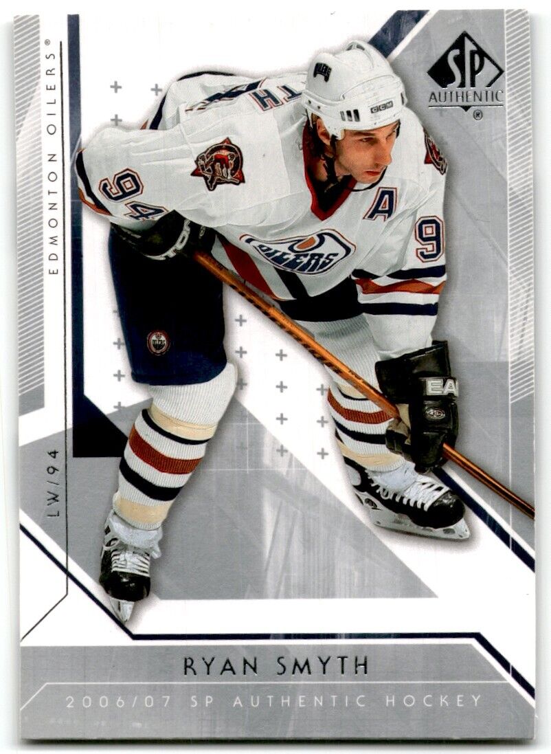 2006-07 SP Authentic Ryan Smyth Edmonton Oilers #61