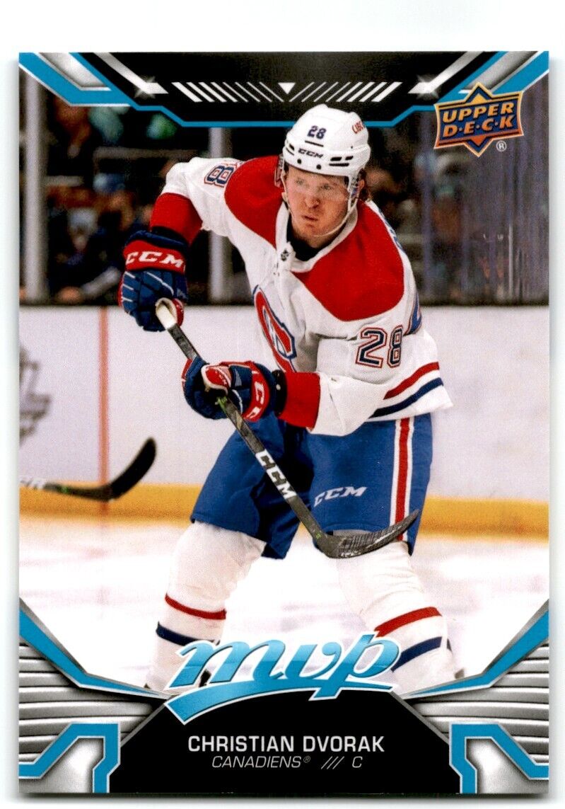 2022-23 Upper Deck MVP Christian Dvorak Montreal Canadiens #106