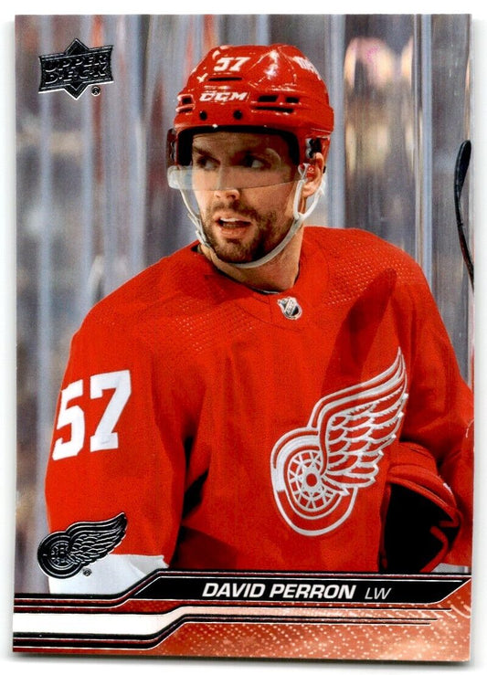 2023-24 Upper Deck David Perron Detroit Red Wings #62