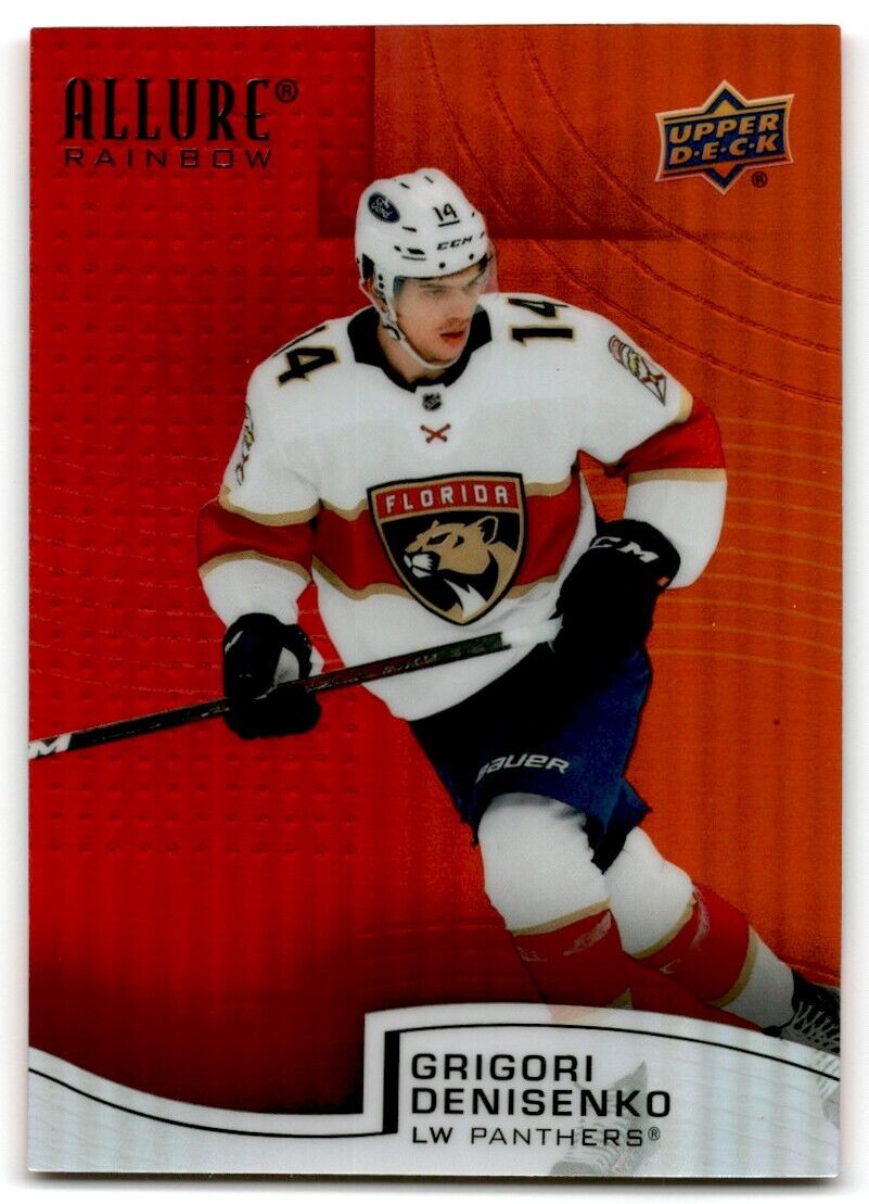 2021-22 Upper Deck Allure Rainbow Double Grigori Denisenko Florida Panthers