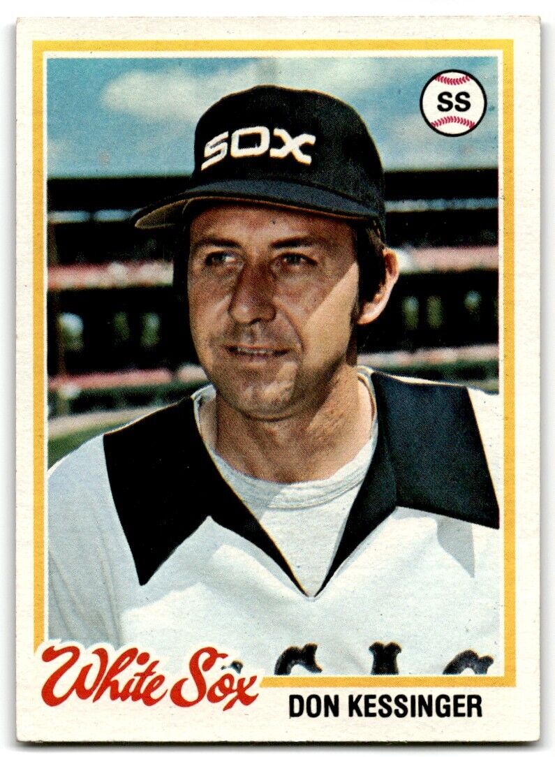 1978 Topps Don Kessinger Chicago White Sox #672