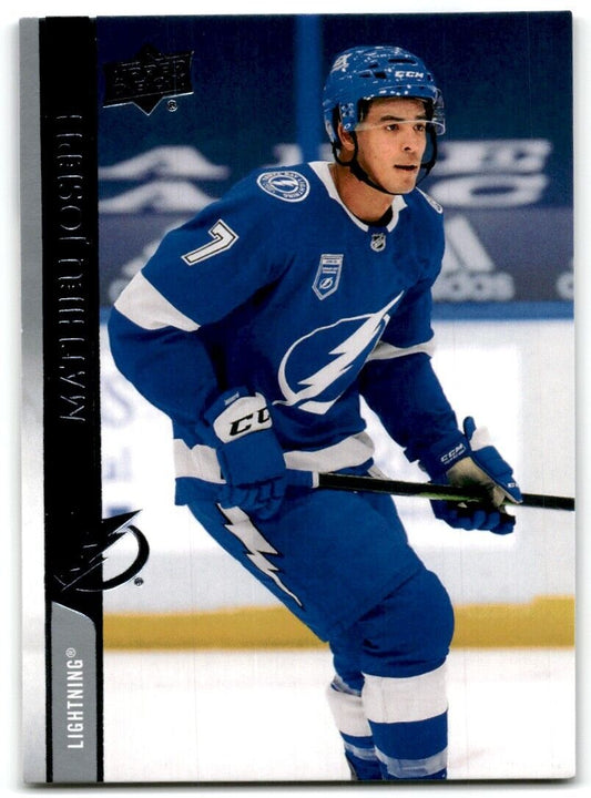 2020-21 Upper Deck Mathieu Joseph Tampa Bay Lightning #625