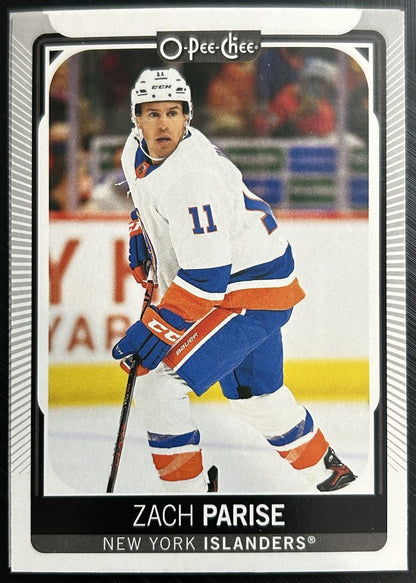 2021-22 O-Pee-Chee Zach Parise New York Islanders #608