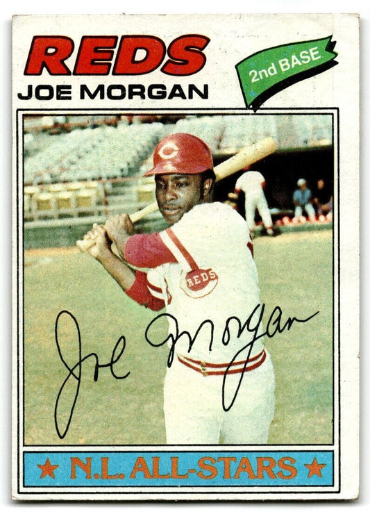 1977 Topps Joe Morgan Cincinnati Reds #100