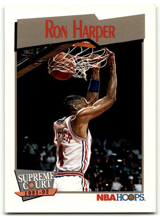 1991-92 Hoops Ron Harper Los Angeles Clippers #471