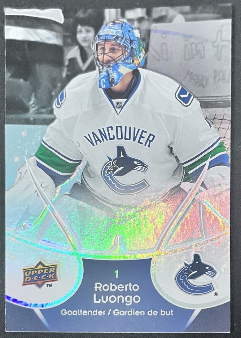 2009-10 Upper Deck McDonald's Roberto Luongo Vancouver Canucks #48