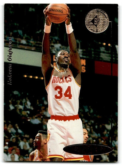 1995-96 SP Championship Series 1995 Hakeem Olajuwon Houston Rockets #67