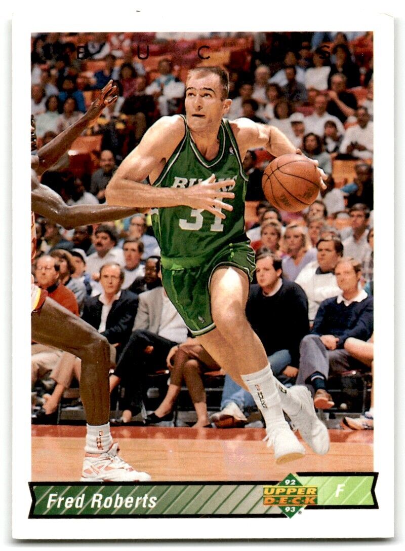 1992-93 Upper Deck Fred Roberts Milwaukee Bucks #225