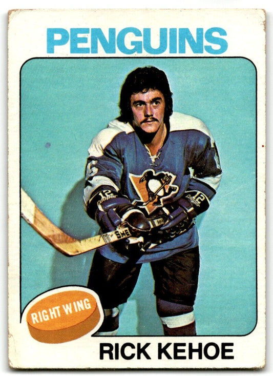 1975-76 Topps Rick Kehoe Pittsburgh Penguins #39