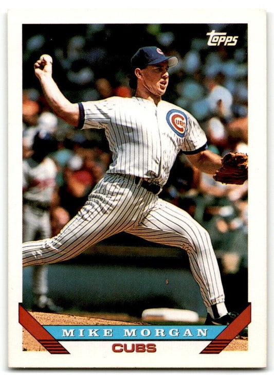 1993 Topps Inaugural Marlins Mike Morgan Chicago Cubs #373