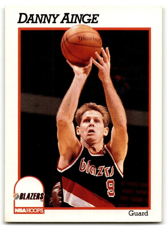 1991-92 Hoops Danny Ainge Portland Trail Blazers #171