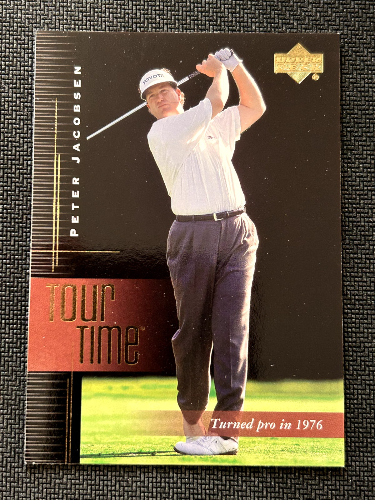 2001 Upper Deck Golf Card #182 Peter Jacobsen