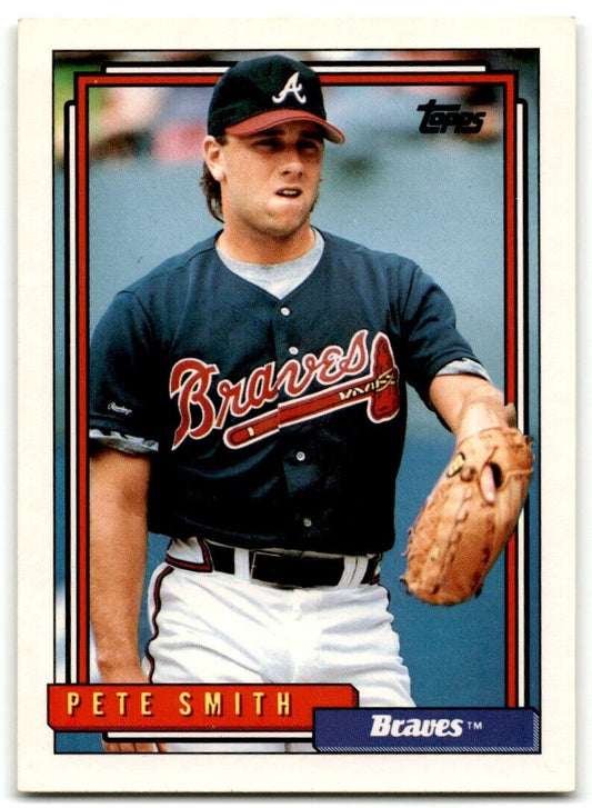 1992 Topps Pete Smith Atlanta Braves #226