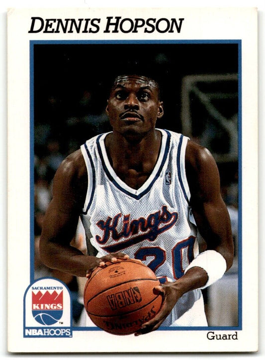 1991-92 Hoops Dennis Hopson Sacramento Kings #426