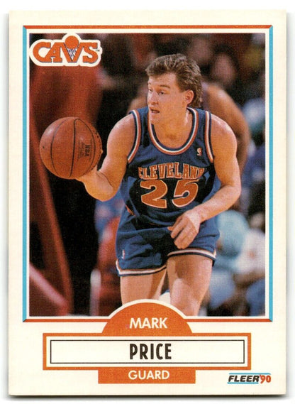 1990-91 Fleer Mark Price Cleveland Cavaliers #36