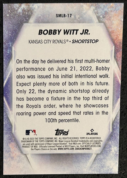 2023 Topps Stars of the MLB Bobby Witt Jr. Kansas City Royals #SMLB-17