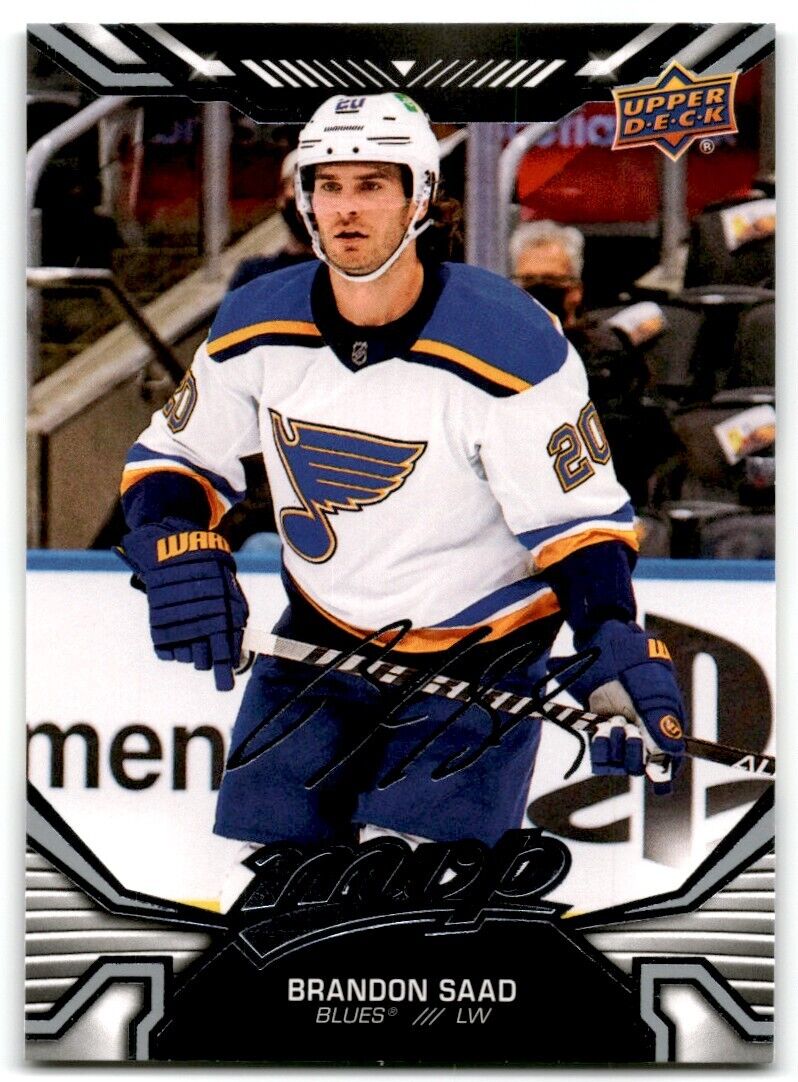 2022-23 Upper Deck MVP Silver Brandon Saad St. Louis Blues #150