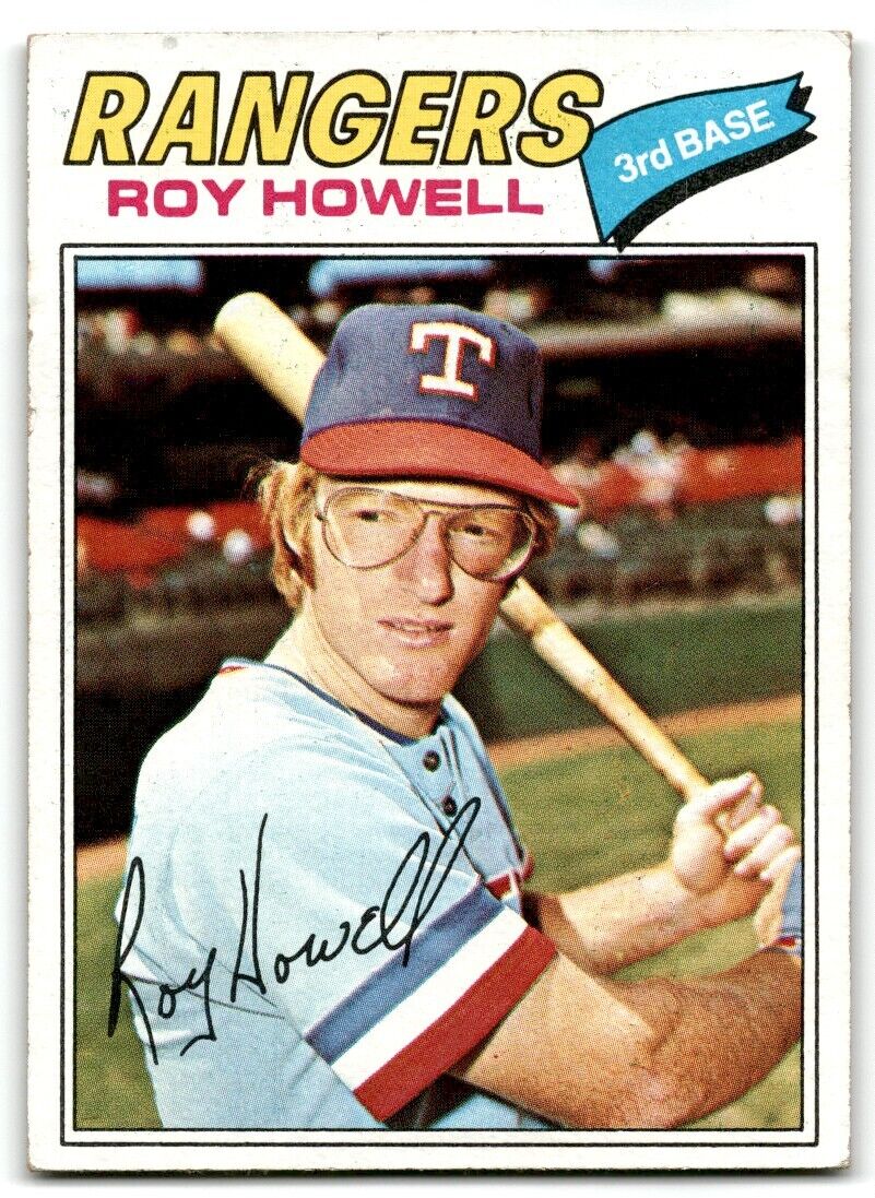 1977 Topps Roy Howell Texas Rangers #608