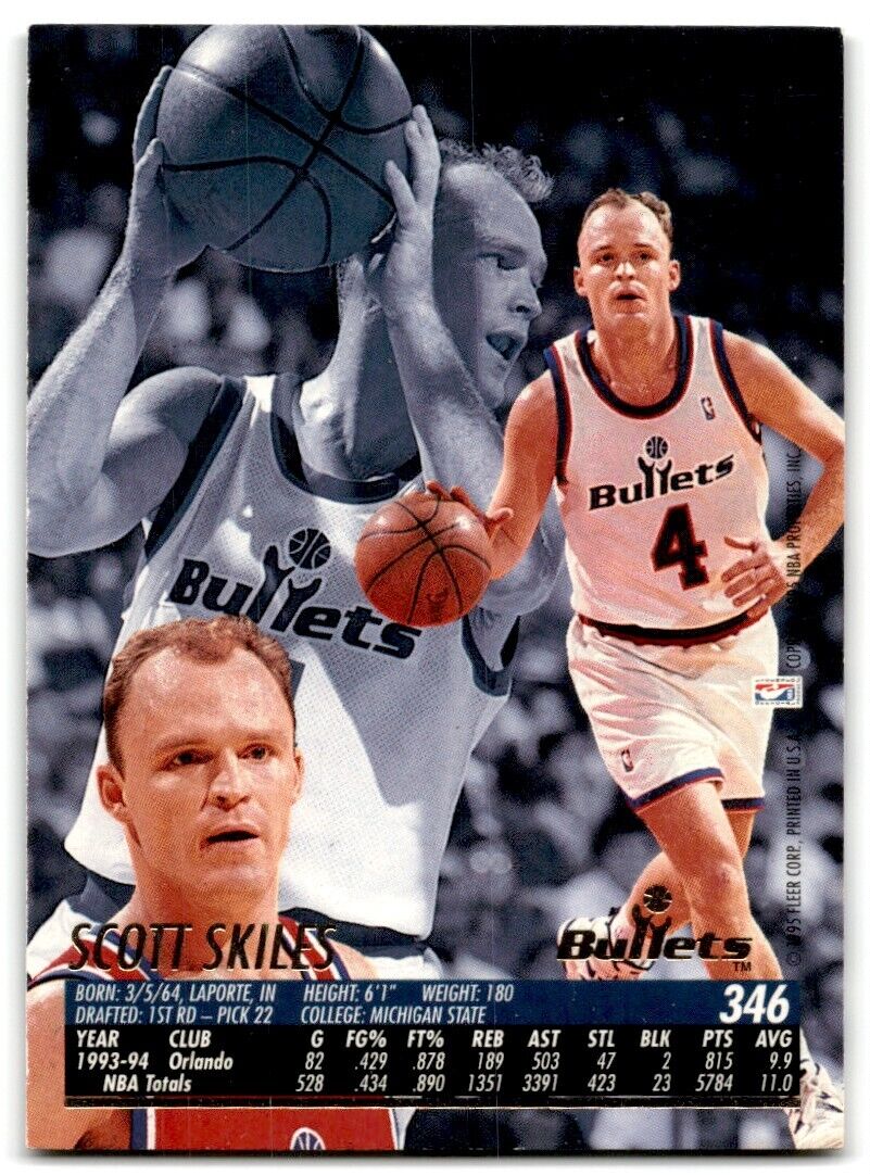 1994-95 Fleer Ultra Scott Skills Bullets #346