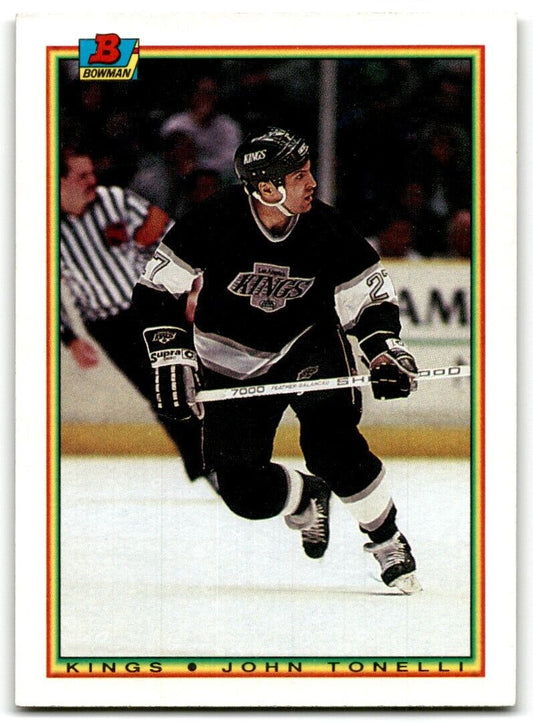 1990-91 Bowman John Tonelli Los Angeles Kings #148