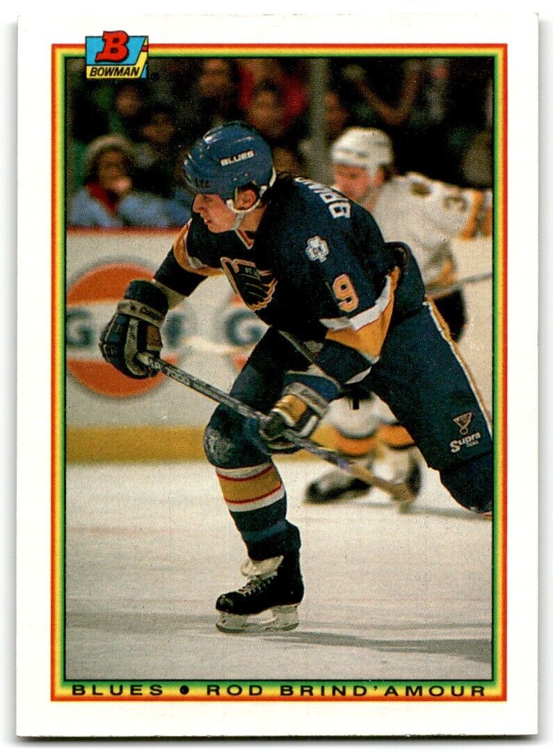 1990-91 Bowman Rod Brind'Amour Rookie St. Louis Blues #23