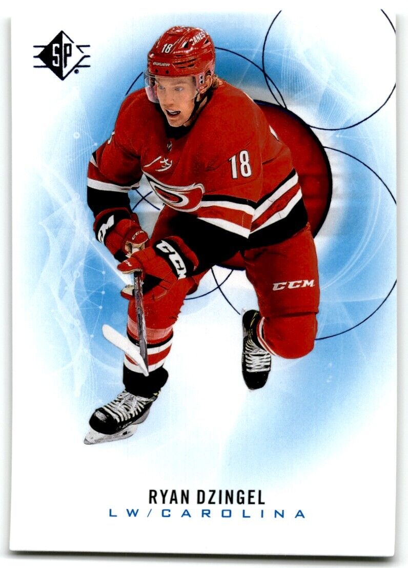 2020-21 SP Authentic Ryan Dzingel Carolina Hurricanes #73