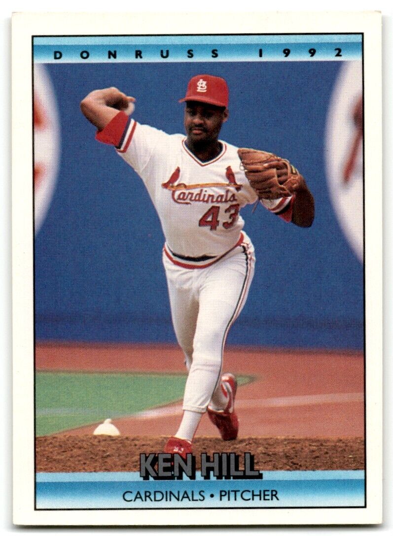 1992 Donruss Ken Hill St. Louis Cardinals #31