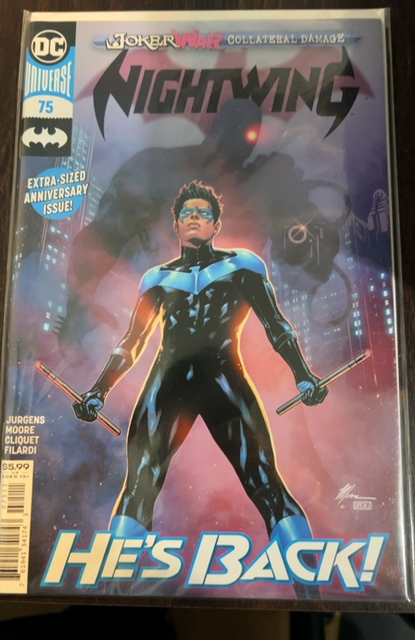 Nightwing # 75 Main Cover Joker War DC Comics 2020 Combine Shipping