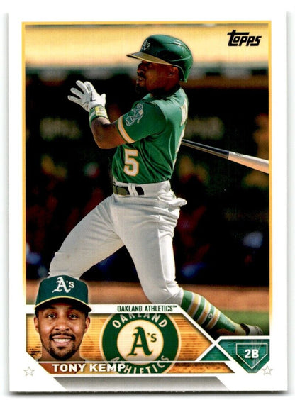 2023 Topps Tony Kemp Oakland Athletics #503