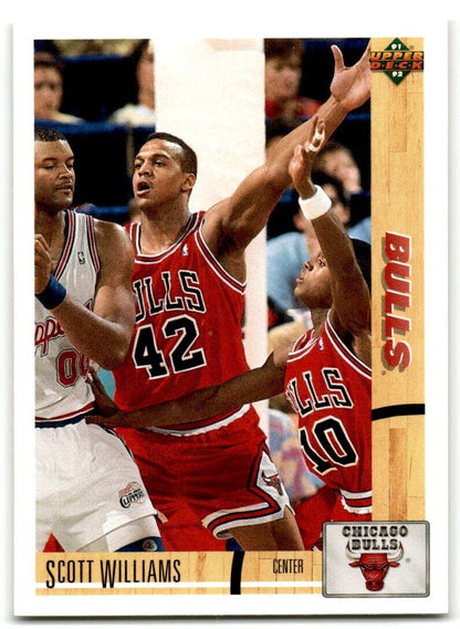 1991-92 Upper Deck Scott Williams Rookie Chicago Bulls #362