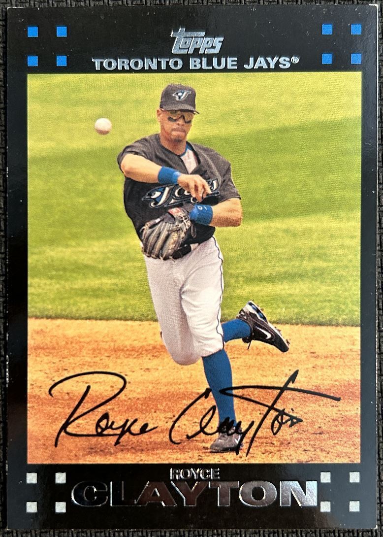 2007 Topps Toronto Blue Jays Royce Clayton Toronto Blue Jays #TOR5