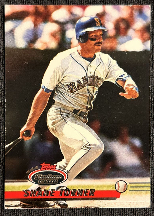 1993 Stadium Club Shane Turner Seattle Mariners #97