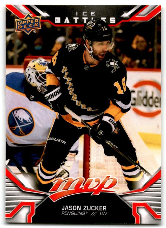 2022-23 Upper Deck MVP Ice Battles Jason Zucker Pittsburgh Penguins #210