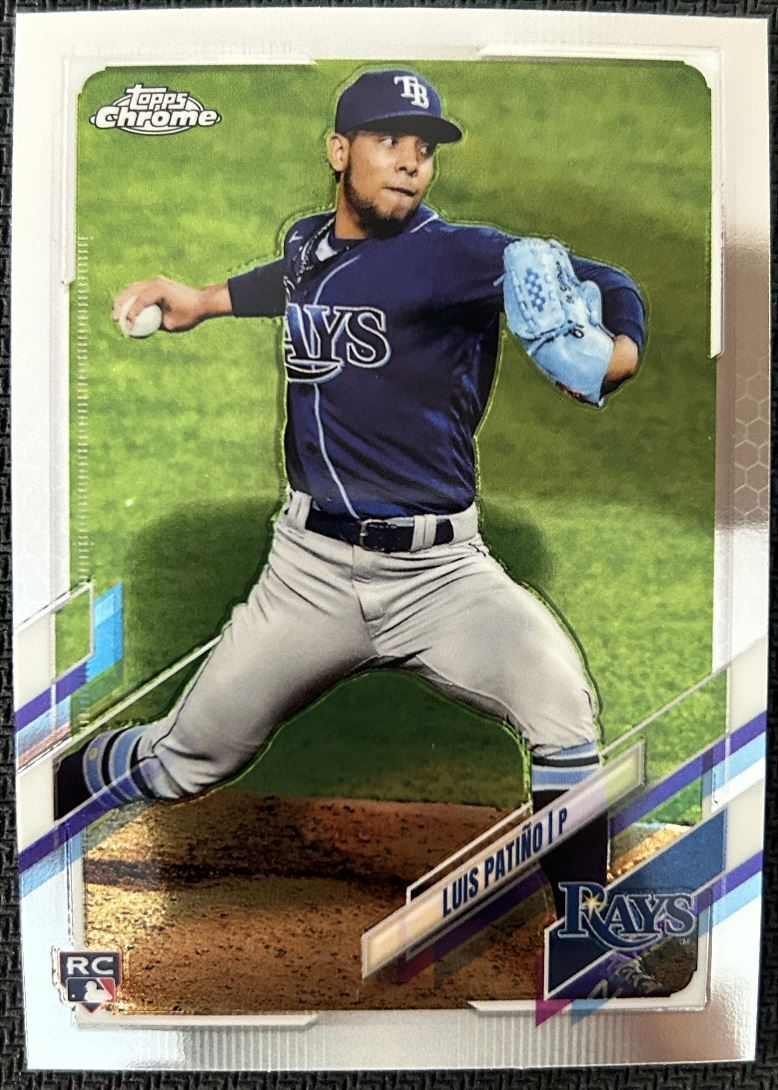 2021 Topps Chrome Update Luis Patiño Tampa Bay Rays #USC18