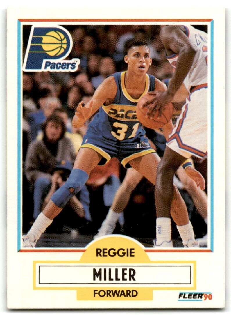 1990-91 Fleer Reggie Miller Indiana Pacers #78