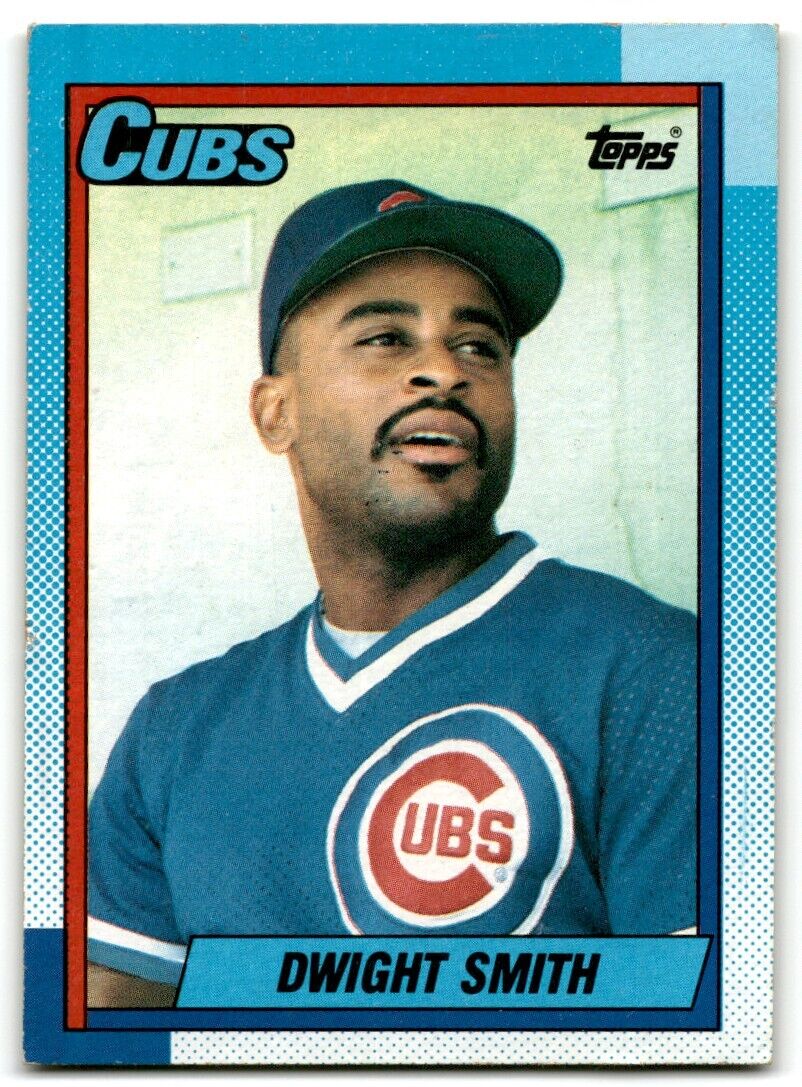 1990 Topps Dwight Smith Chicago Cubs #311