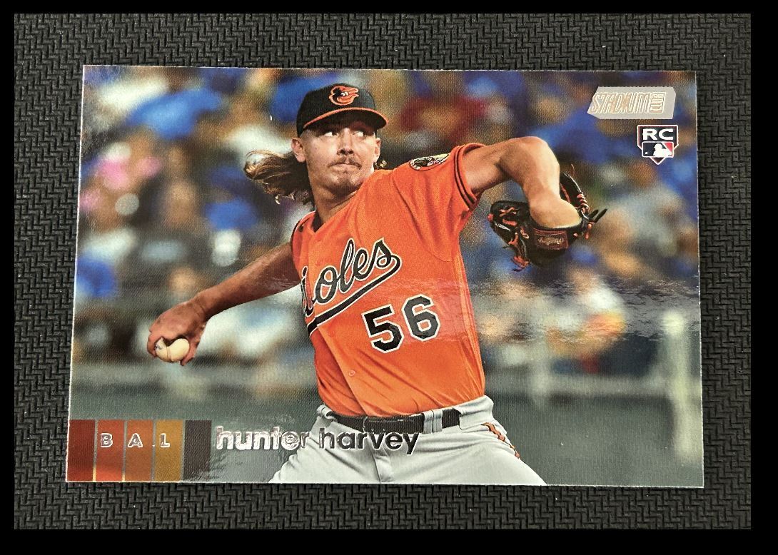 2020 Stadium Club Hunter Harvey Rookie Baltimore Orioles #219