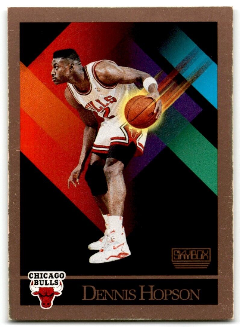 1990-91 SkyBox Dennis Hopson Chicago Bulls #371