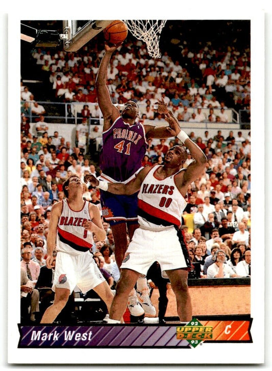 1992-93 Upper Deck Mark West Phoenix Suns #306