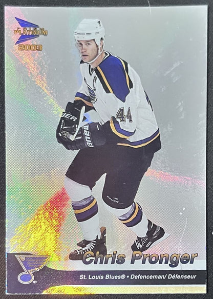 2001-02 Pacific McDonald's Chris Pronger St. Louis Blues #33