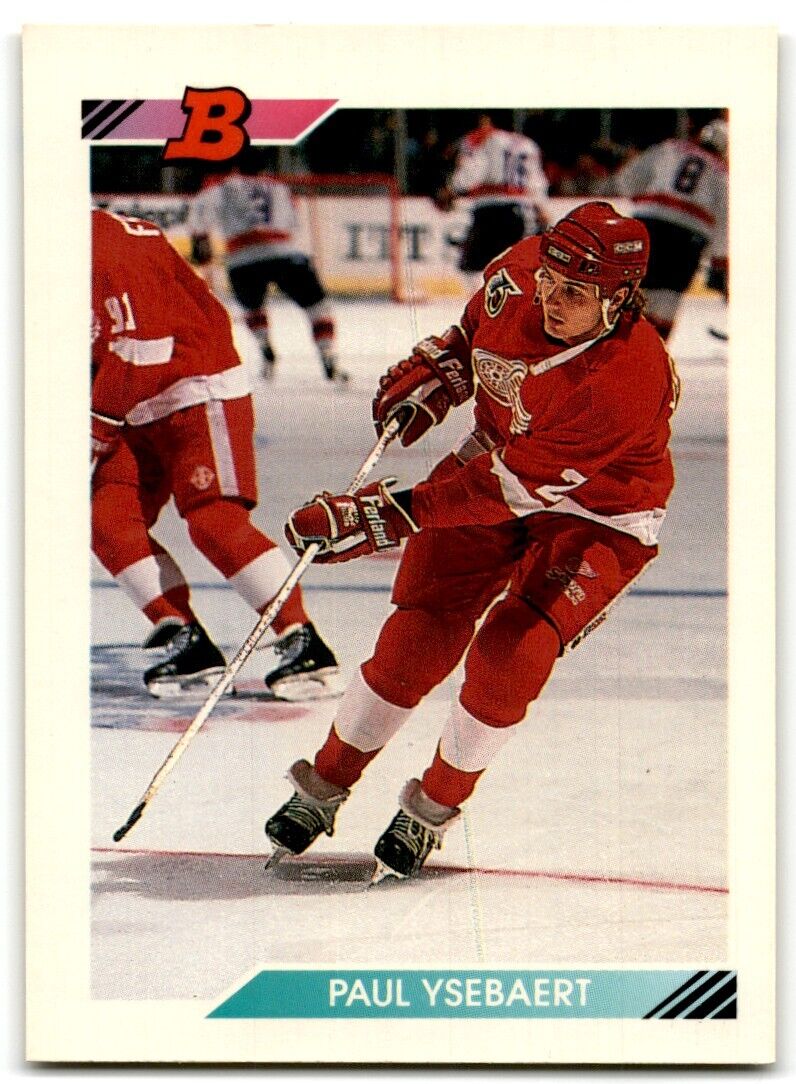 1992-93 Bowman Paul Ysebaert Detroit Red Wings #376