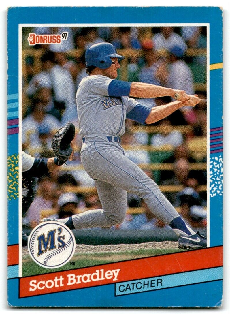 1991 Donruss Scott Bradley Seattle Mariners #581