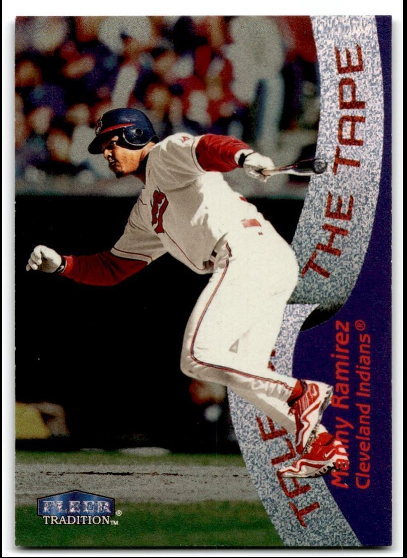 1998 Fleer Tradition Manny Ramirez Cleveland Indians #335