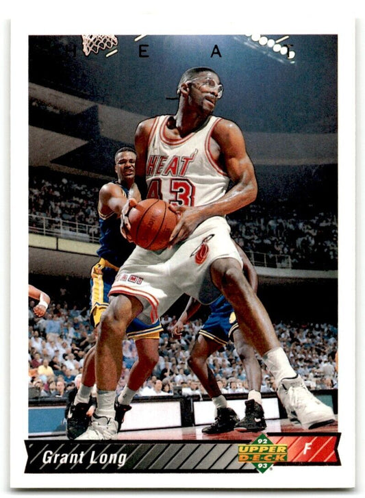 1992-93 Upper Deck Grant Long Miami Heat #108