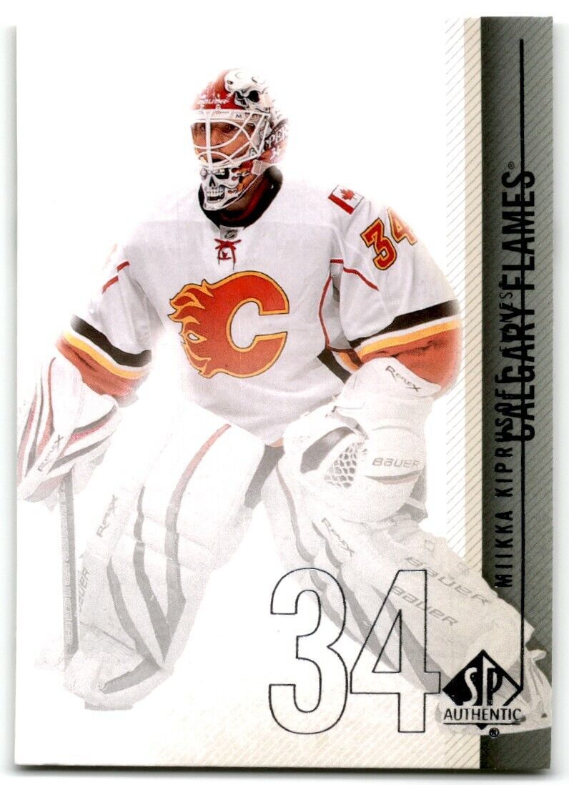 2010-11 SP Authentic Miikka Kiprusoff Calgary Flames #81